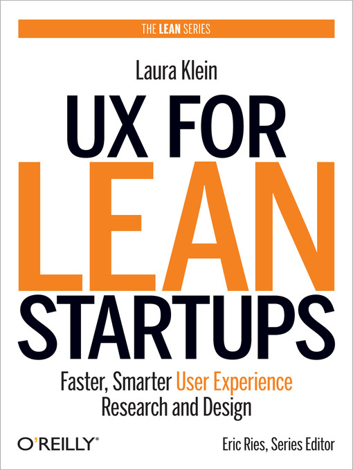 Title details for UX for Lean Startups by Laura Klein - Available